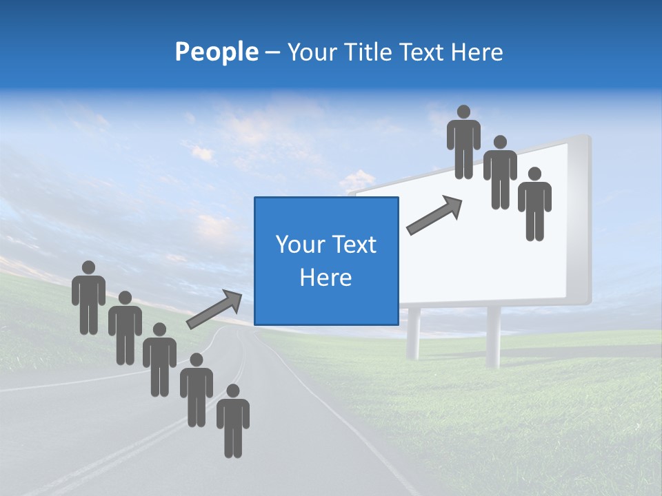 Sign Space Travel PowerPoint Template