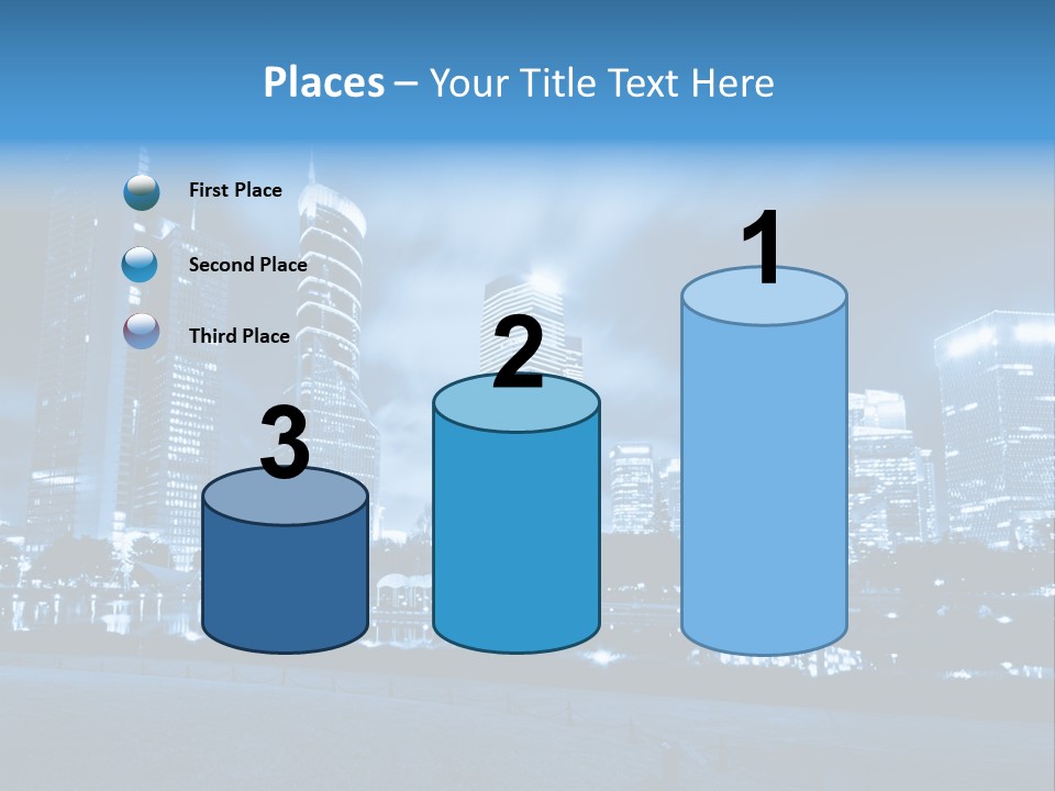 Architecture Car Roadway PowerPoint Template