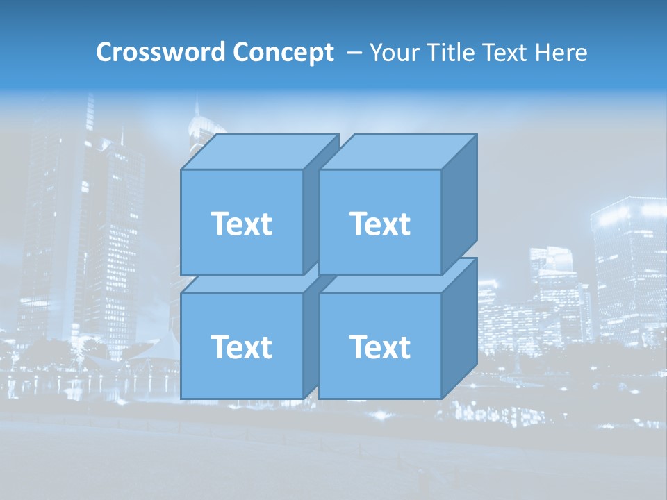 Architecture Car Roadway PowerPoint Template