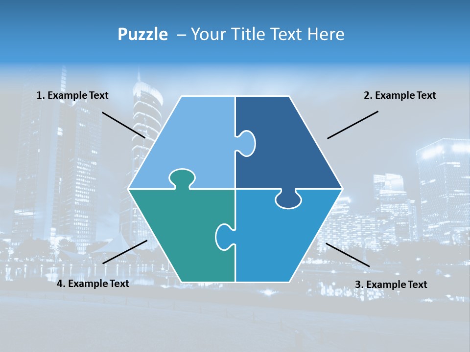 Architecture Car Roadway PowerPoint Template