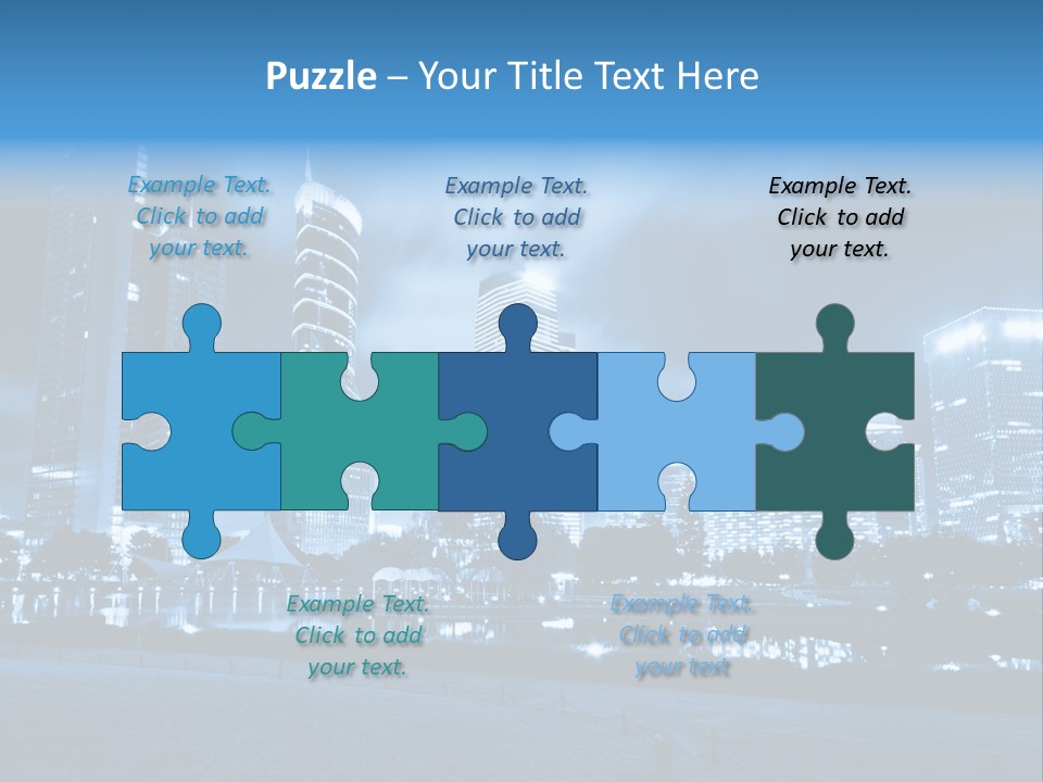 Architecture Car Roadway PowerPoint Template