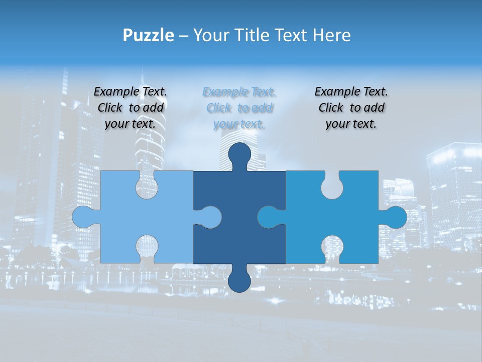 Architecture Car Roadway PowerPoint Template