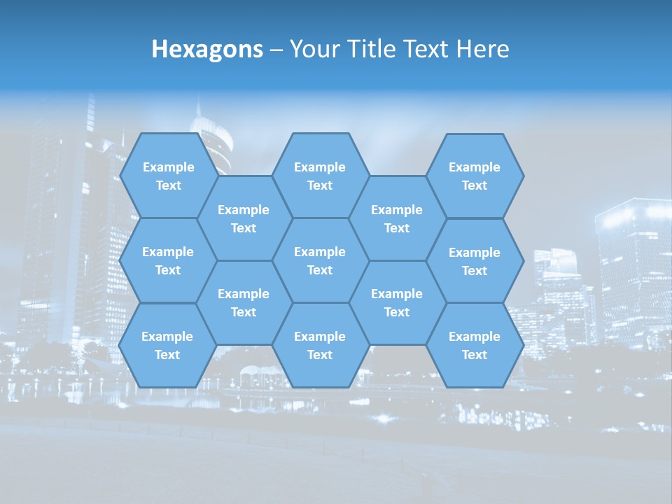 Architecture Car Roadway PowerPoint Template