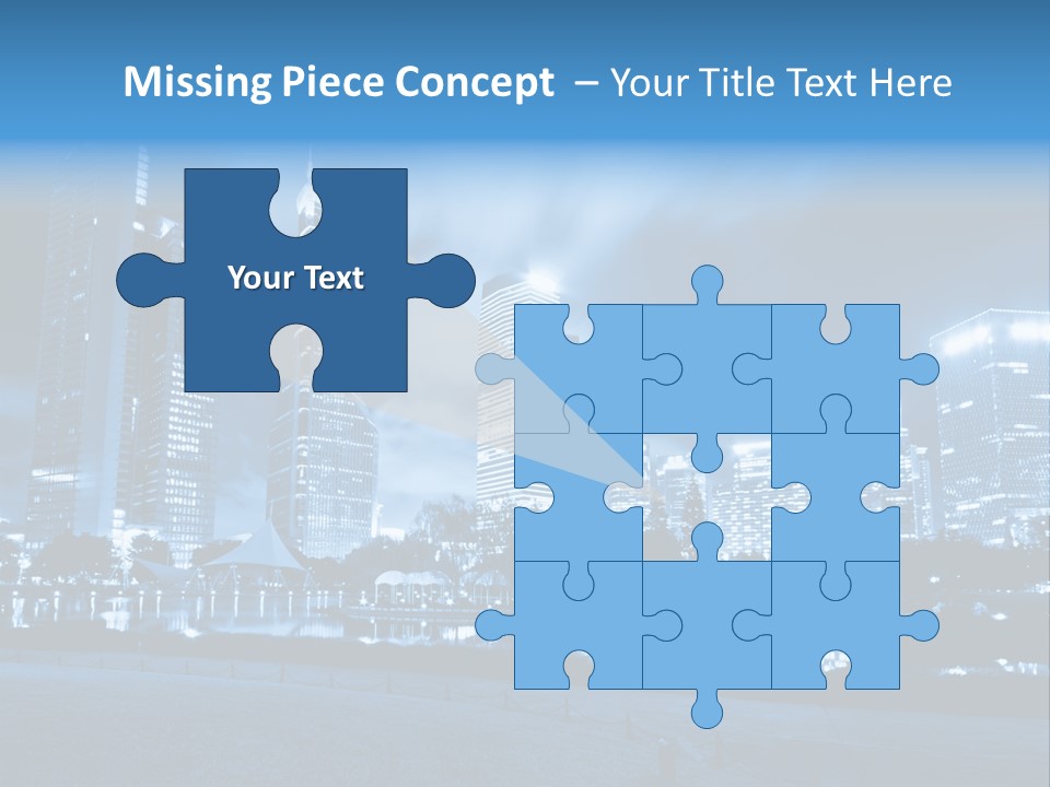 Architecture Car Roadway PowerPoint Template