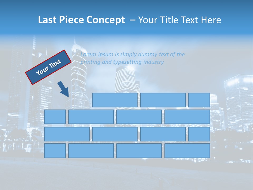 Architecture Car Roadway PowerPoint Template