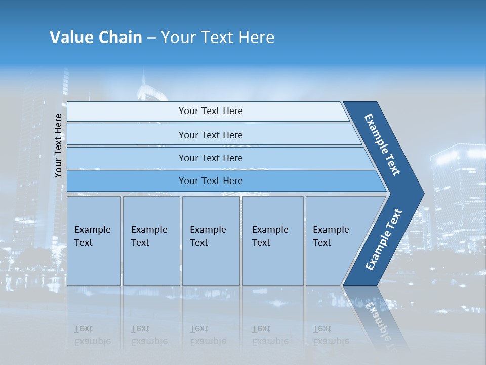 Architecture Car Roadway PowerPoint Template