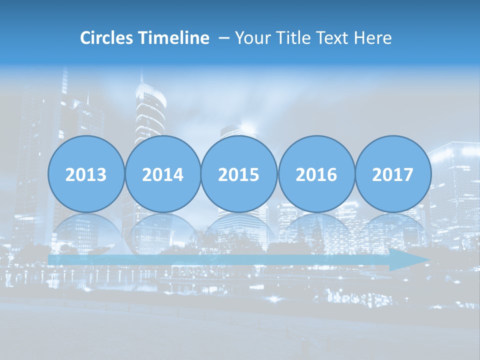 Architecture Car Roadway PowerPoint Template