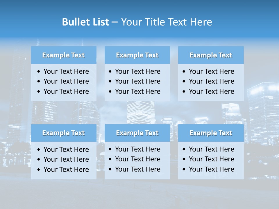 Architecture Car Roadway PowerPoint Template