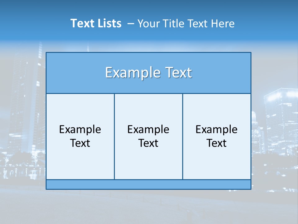 Architecture Car Roadway PowerPoint Template
