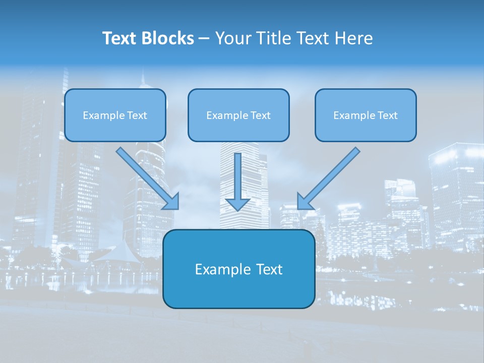 Architecture Car Roadway PowerPoint Template