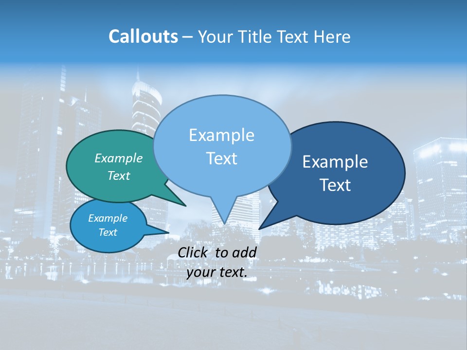 Architecture Car Roadway PowerPoint Template