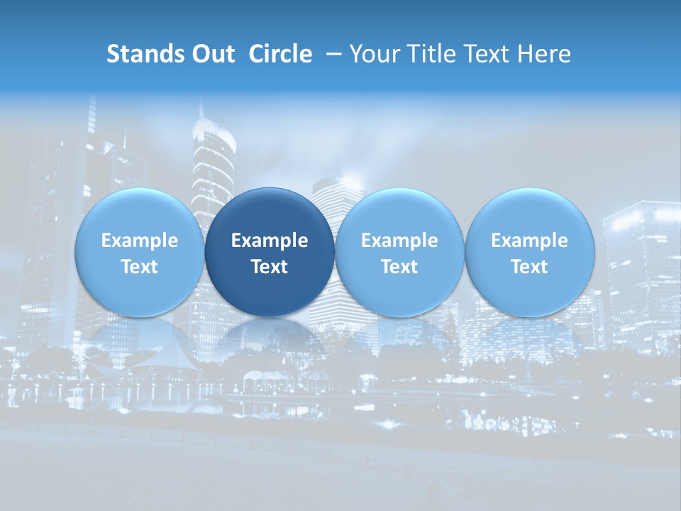 Architecture Car Roadway PowerPoint Template