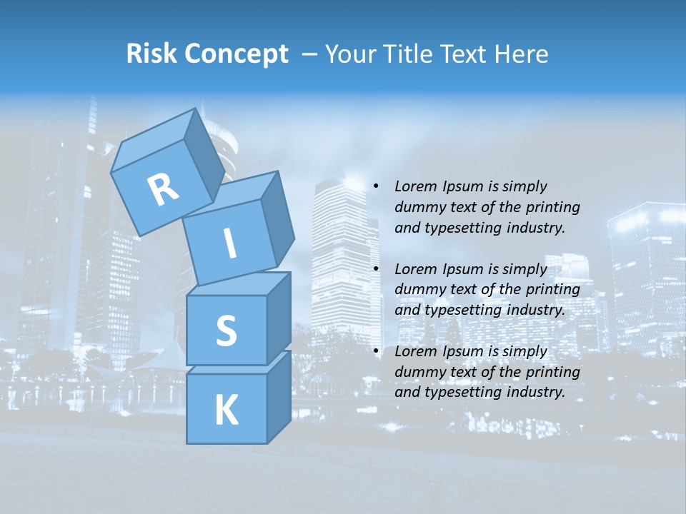 Architecture Car Roadway PowerPoint Template