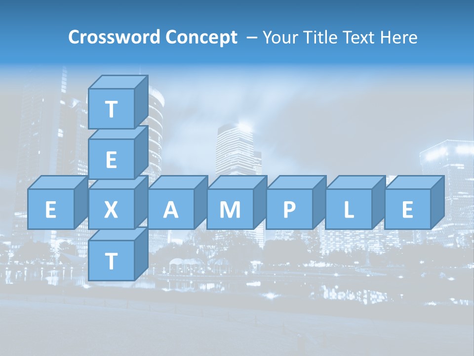 Architecture Car Roadway PowerPoint Template