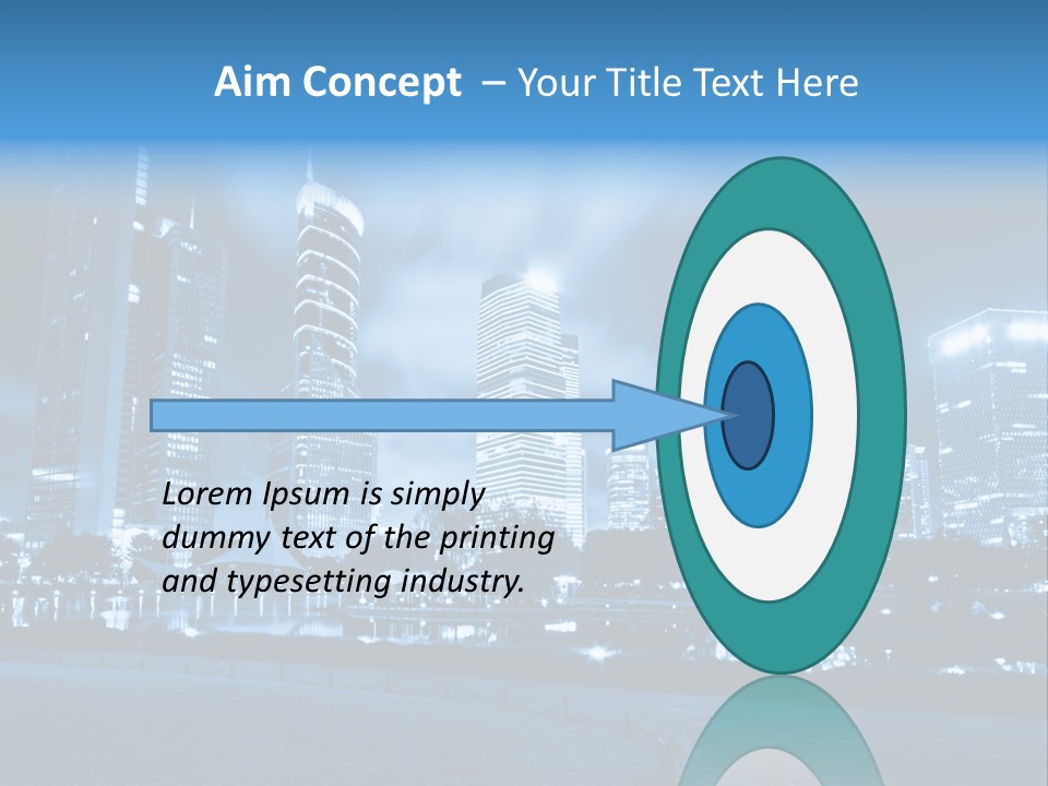 Architecture Car Roadway PowerPoint Template