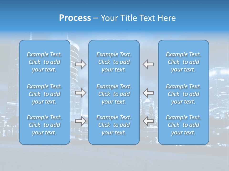 Architecture Car Roadway PowerPoint Template