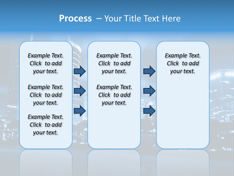 Architecture Car Roadway PowerPoint Template