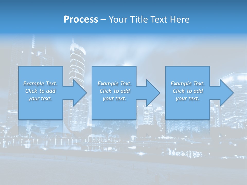 Architecture Car Roadway PowerPoint Template