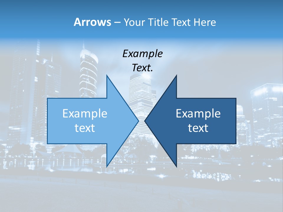 Architecture Car Roadway PowerPoint Template