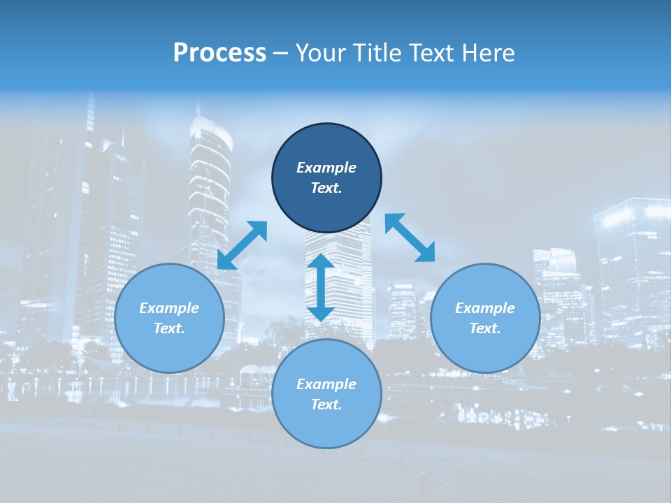 Architecture Car Roadway PowerPoint Template
