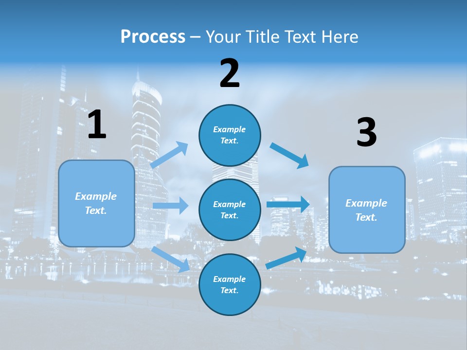 Architecture Car Roadway PowerPoint Template