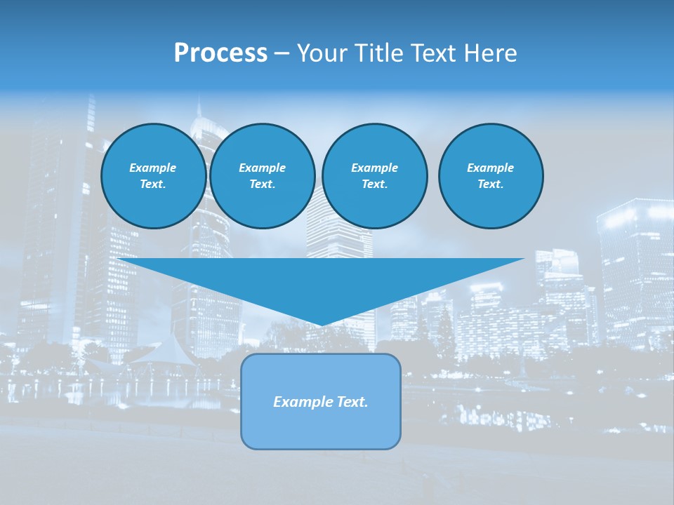 Architecture Car Roadway PowerPoint Template