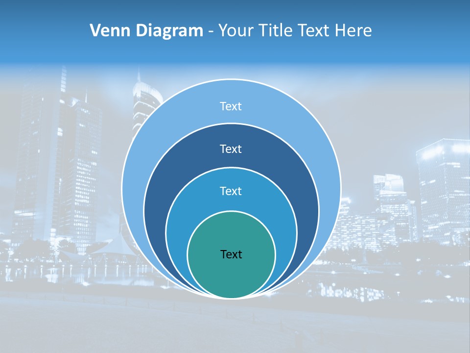 Architecture Car Roadway PowerPoint Template