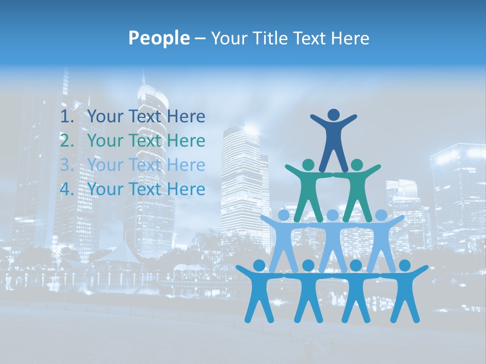 Architecture Car Roadway PowerPoint Template