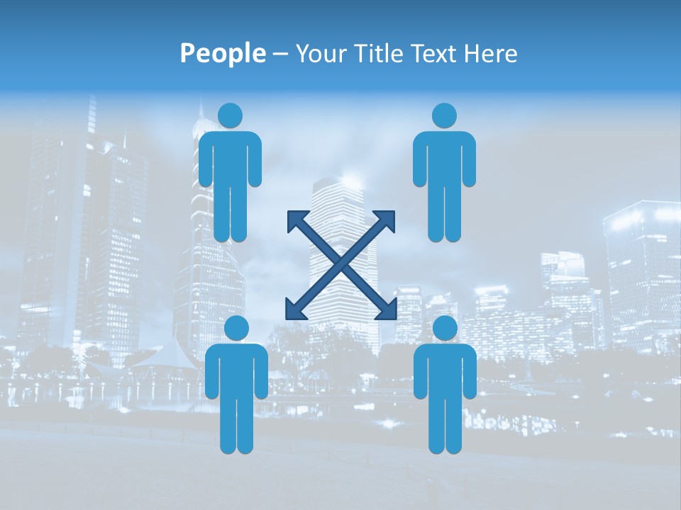 Architecture Car Roadway PowerPoint Template