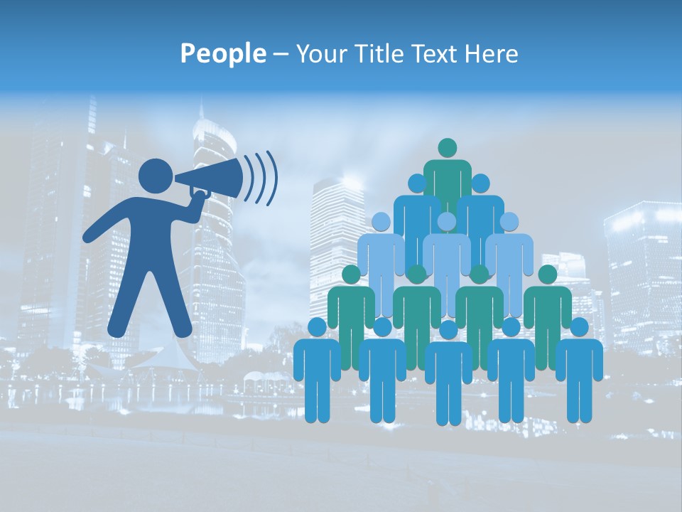 Architecture Car Roadway PowerPoint Template