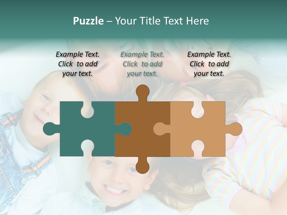 Parent Lying Big PowerPoint Template