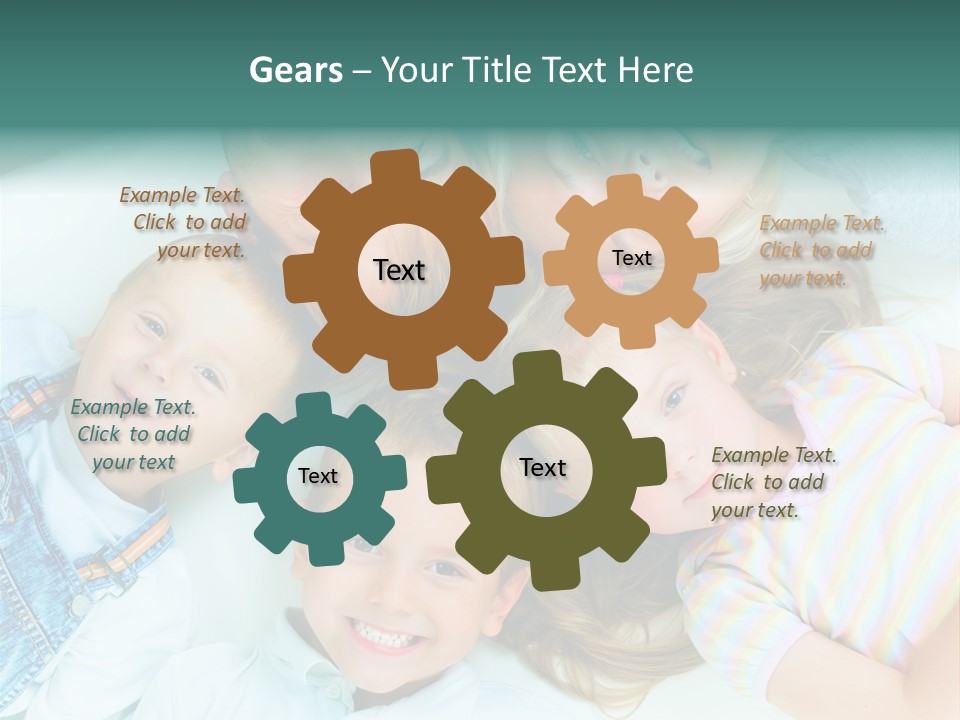 Parent Lying Big PowerPoint Template