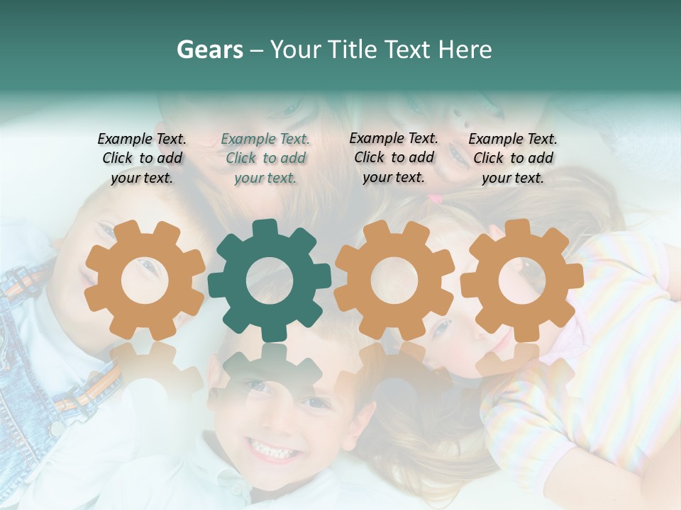 Parent Lying Big PowerPoint Template