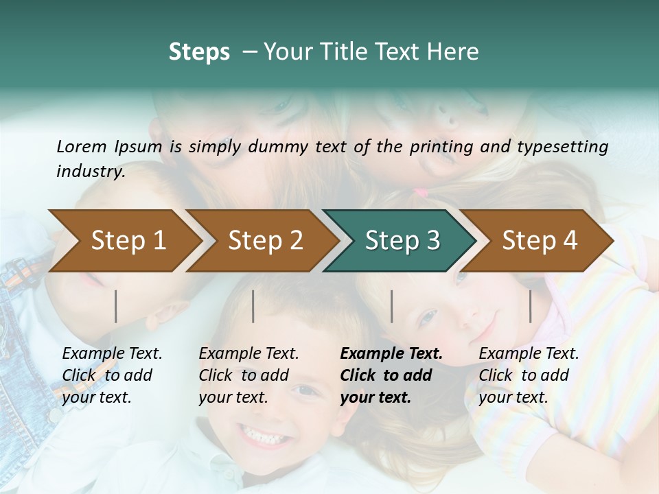 Parent Lying Big PowerPoint Template