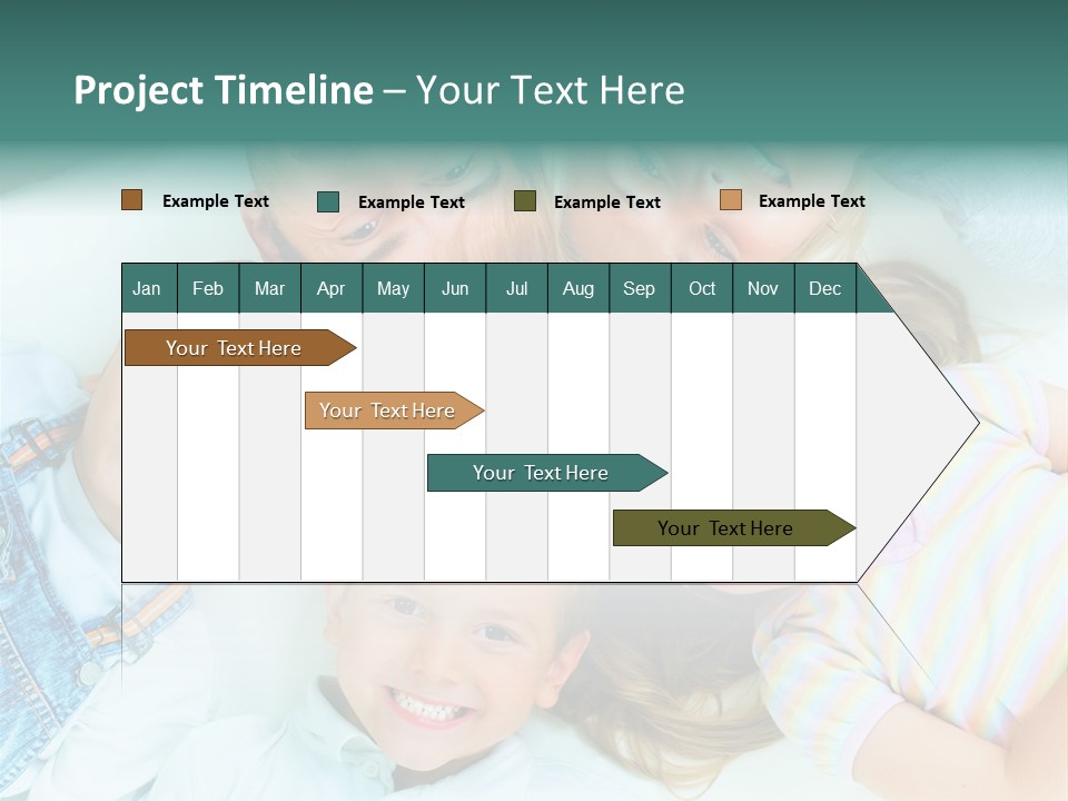 Parent Lying Big PowerPoint Template