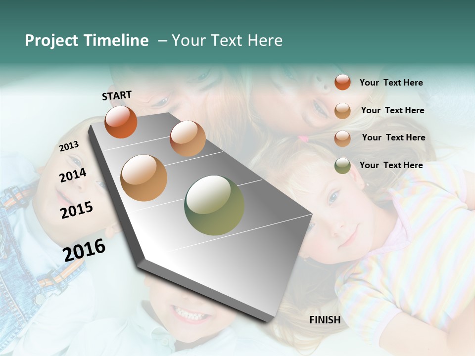 Parent Lying Big PowerPoint Template