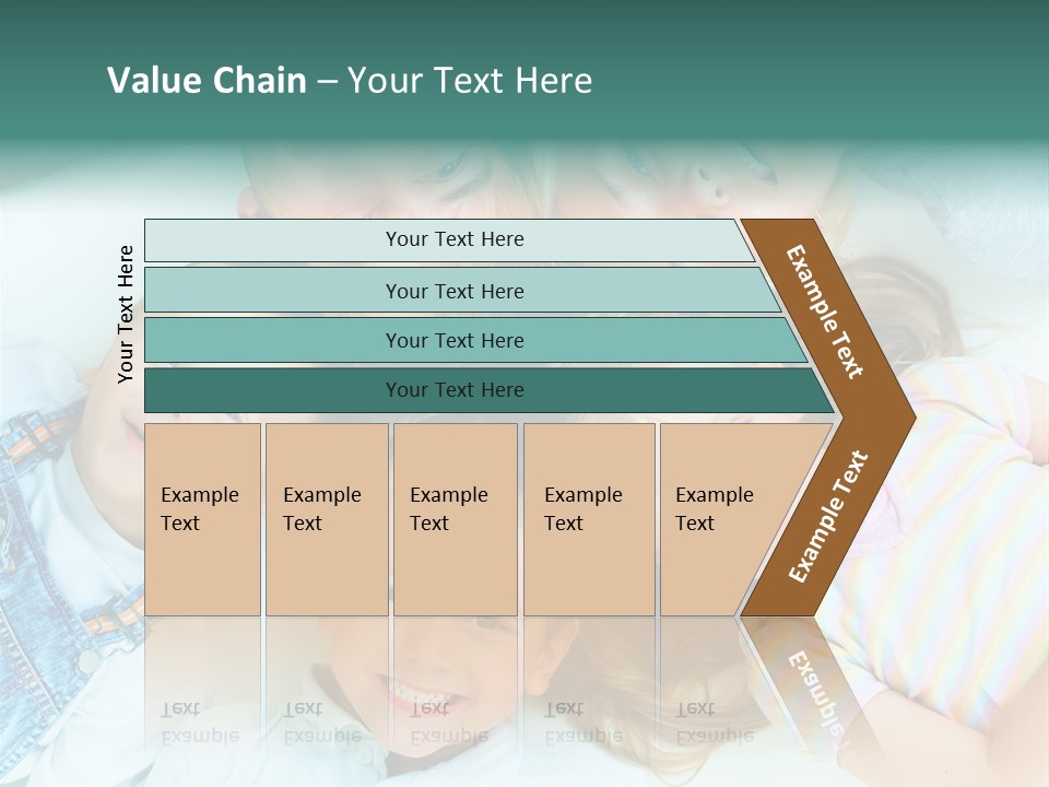 Parent Lying Big PowerPoint Template