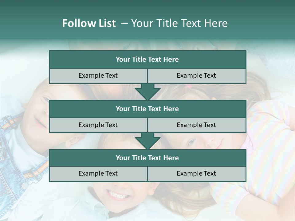 Parent Lying Big PowerPoint Template