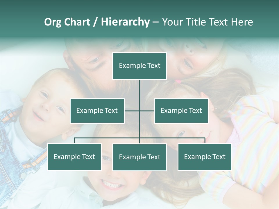 Parent Lying Big PowerPoint Template