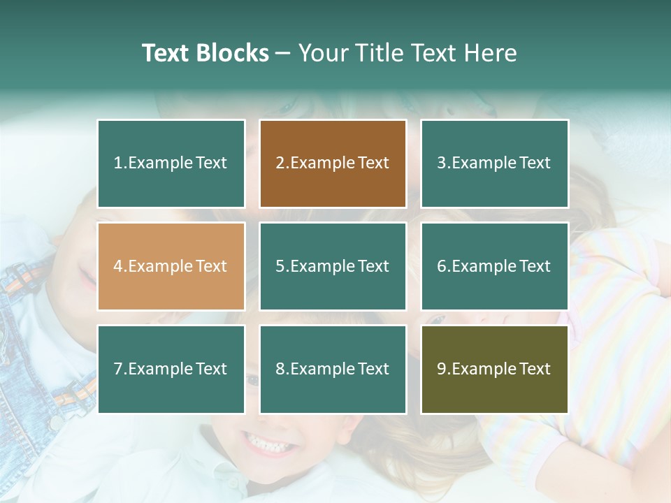 Parent Lying Big PowerPoint Template