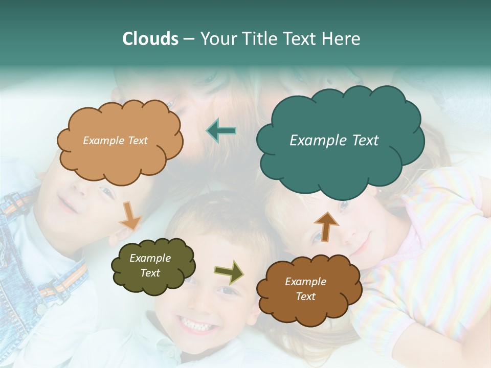 Parent Lying Big PowerPoint Template