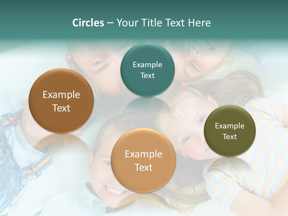 Parent Lying Big PowerPoint Template