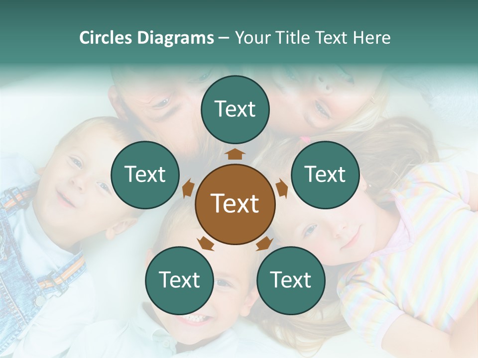 Parent Lying Big PowerPoint Template