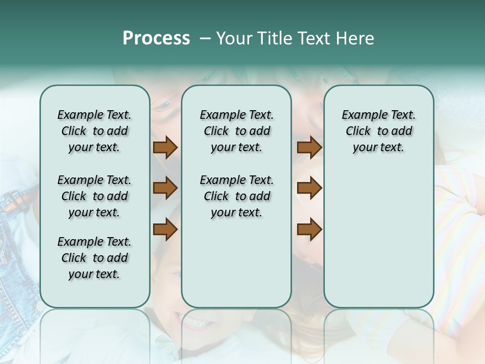 Parent Lying Big PowerPoint Template