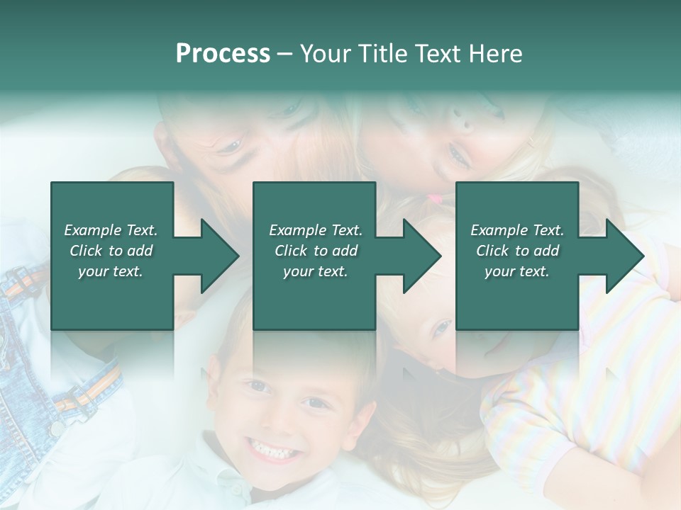 Parent Lying Big PowerPoint Template