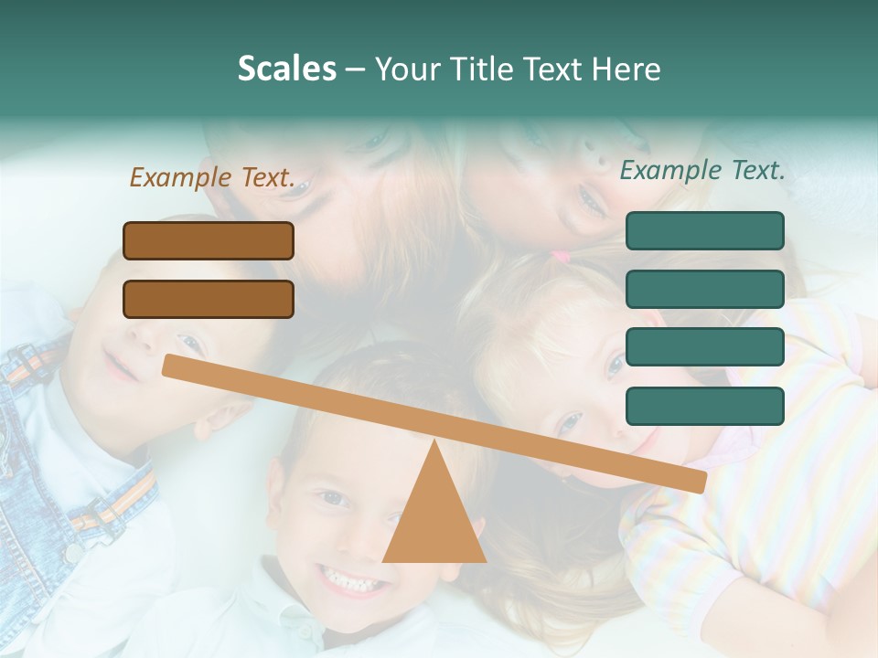 Parent Lying Big PowerPoint Template