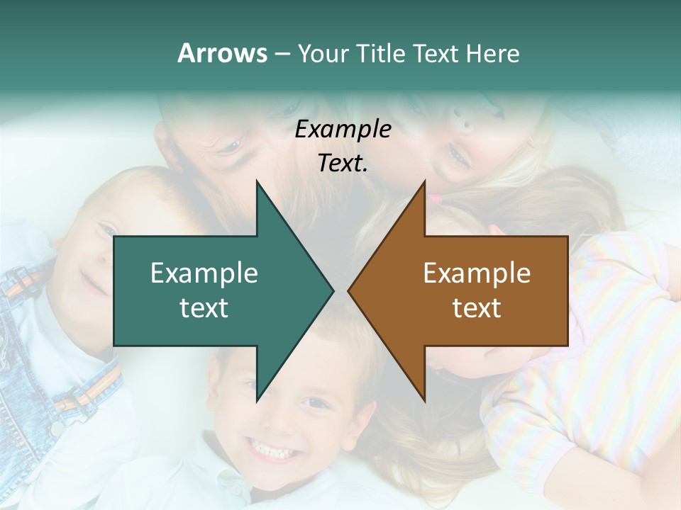 Parent Lying Big PowerPoint Template