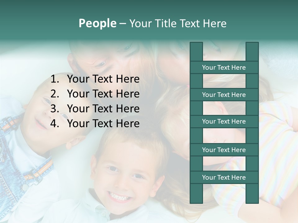 Parent Lying Big PowerPoint Template