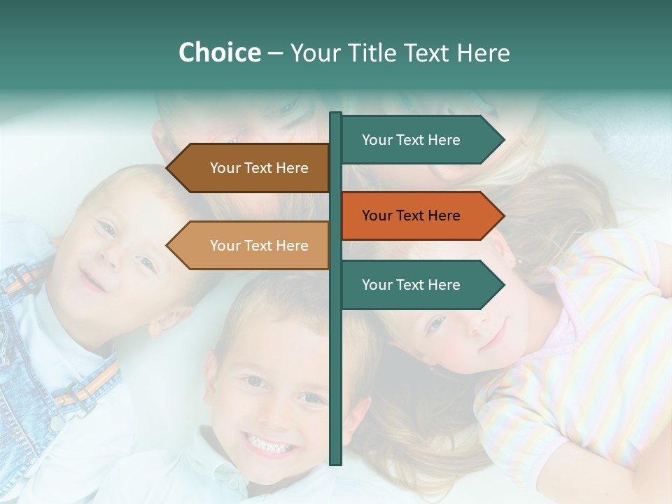 Parent Lying Big PowerPoint Template