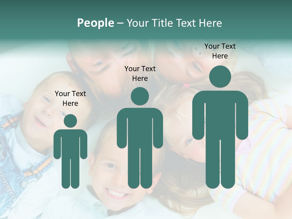 Parent Lying Big PowerPoint Template